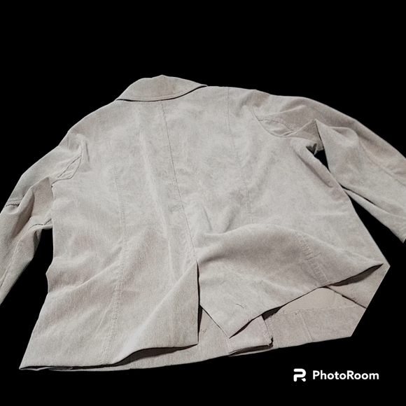 Croft & Barrow Women’s 2XL Tan Corduroy Lightweight Jacket - Picture 11 of 16